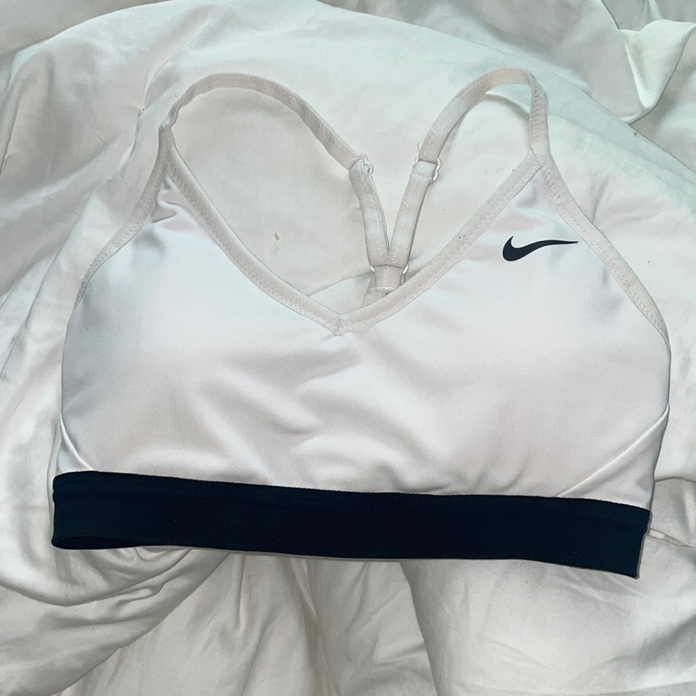 NIKE padded sports bra razor back